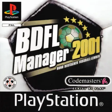 BDFL Manager 2001 (GE) box cover front